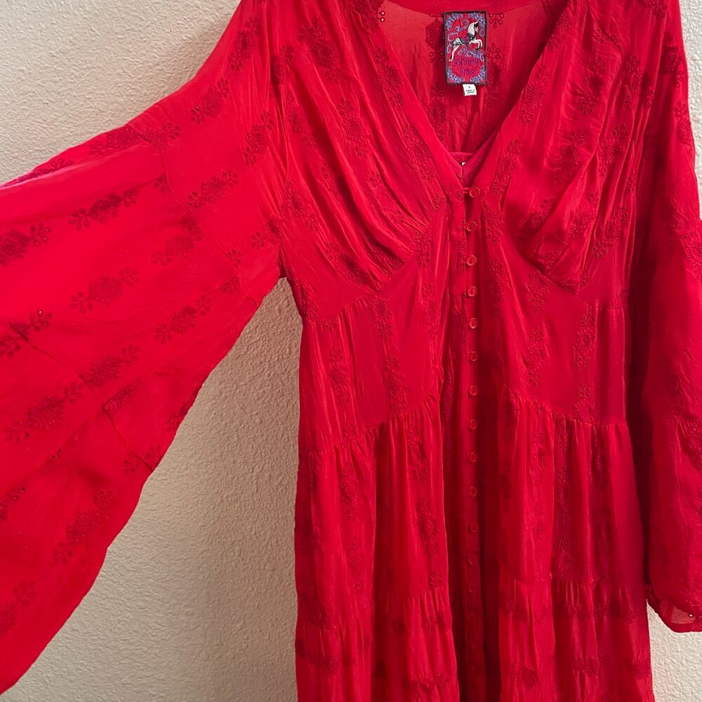 Johnny Was Scarlet Maxi Dress - Picture 4 of 7